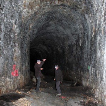 Visite du ruisseau couvert de la Forge à Bessèges