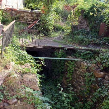 Ruisseau couvert du Cimetière à Molières-sur-Cèze