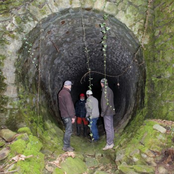 Visite du ruisseau couvert de la Forge à Bessèges